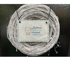 Stickserie - Sprüche Katze Vol. 2